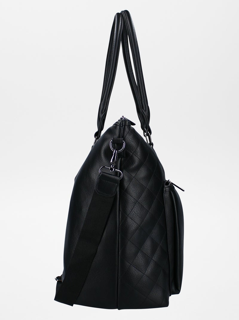 Borsa fasciatoio nero - Kiabi