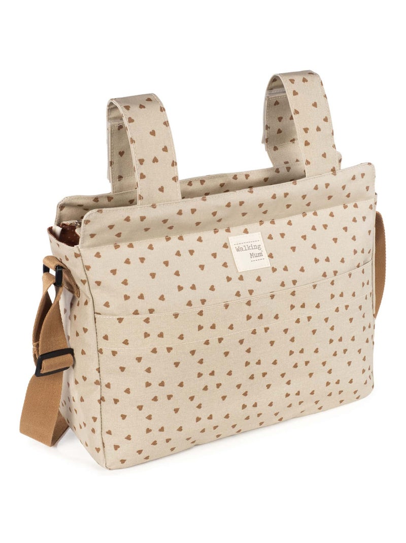 Borsa fasciatoio poppy | Walking Mum Marrone chiaro - Kiabi