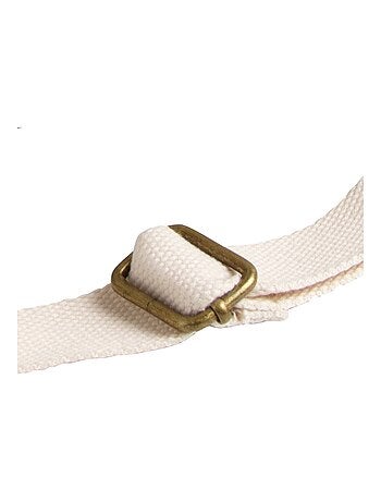 Borsa bowling in garza di cotone con stampa - SAUTHON