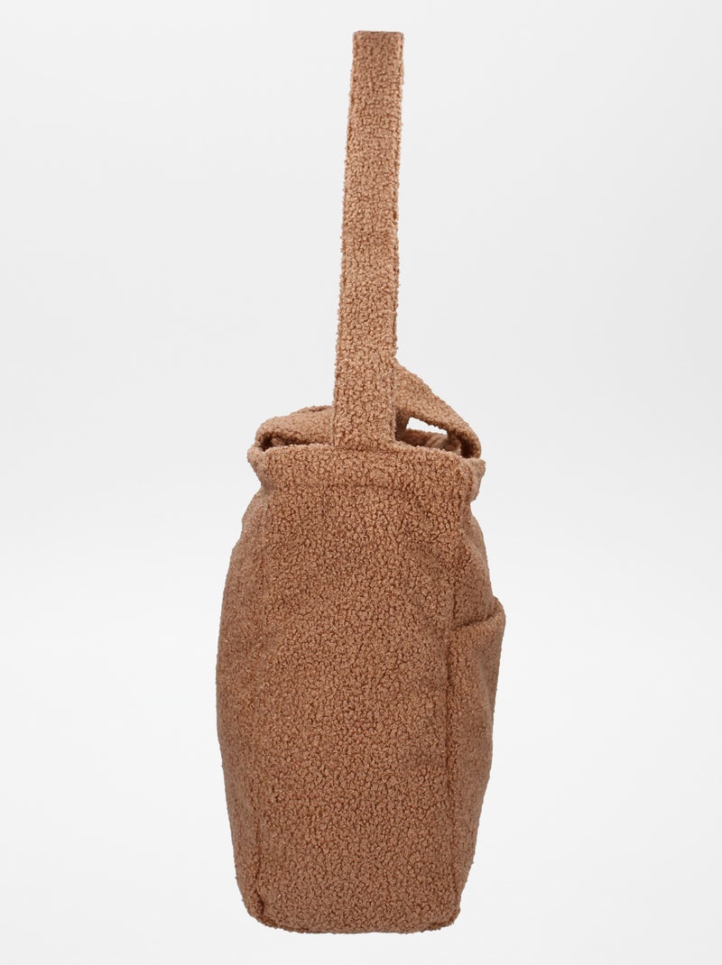 Borsa fasciatoio + tappetino portatile MARRONE - Kiabi