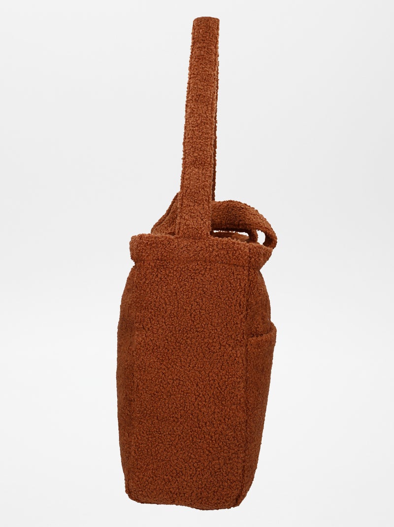 Borsa fasciatoio + tappetino portatile MARRONE - Kiabi