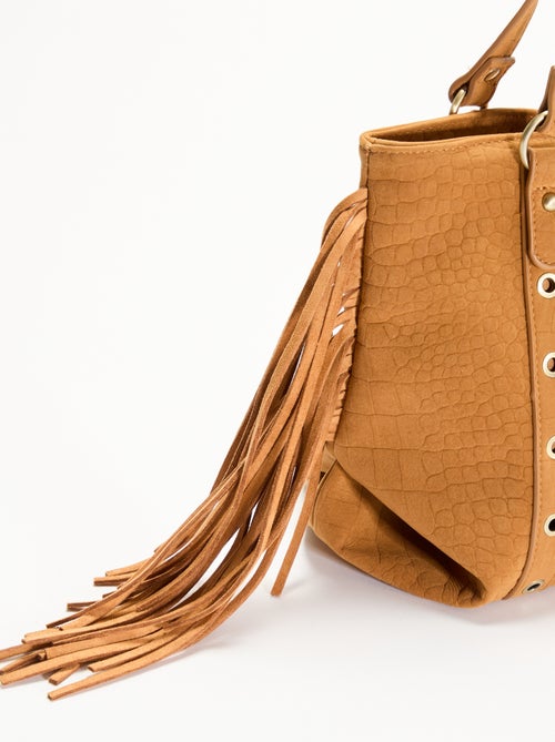 Borsa hobo con frange - Kiabi