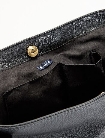 Borsa hobo con frange in similpelle