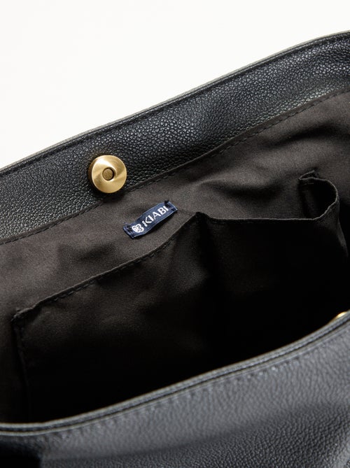 Borsa hobo con frange in similpelle - Kiabi