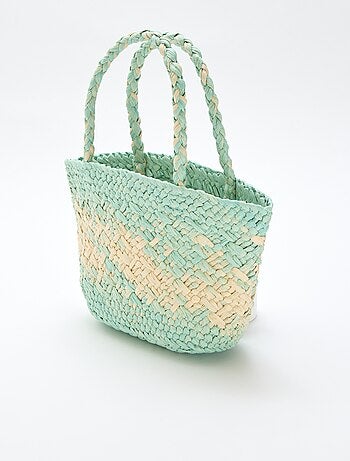 Borsa in carta intrecciata