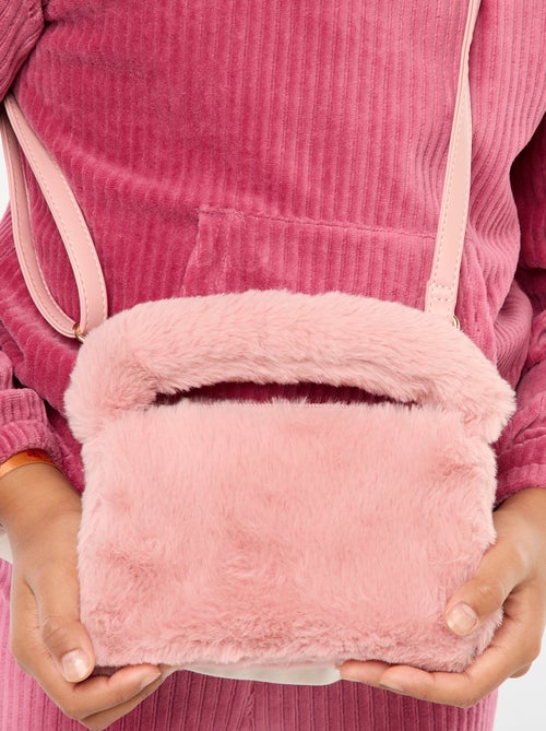 Borsa in finta pelliccia - Kiabi