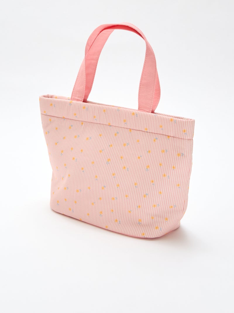 Borsa in tela imbottita Rosa - Kiabi