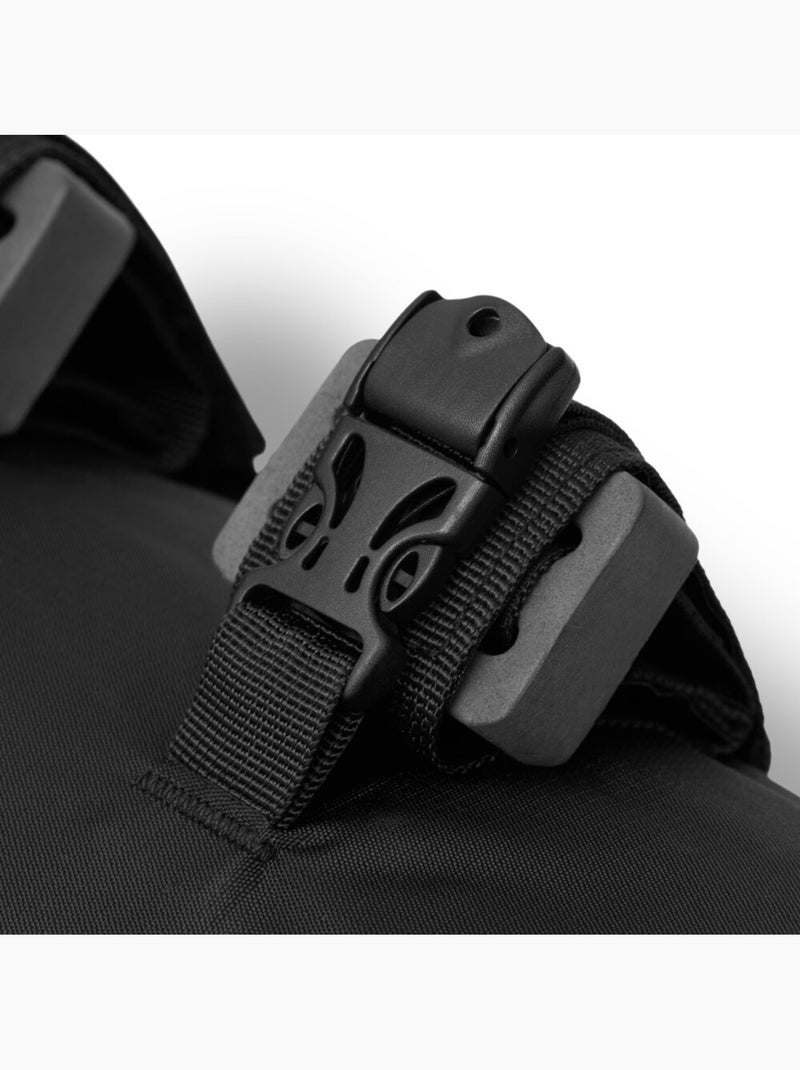 Borsa manubrio bikepacking ciclismo uomo e donna miles Nero - Kiabi