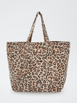 Borsa mare extra-large in cotone