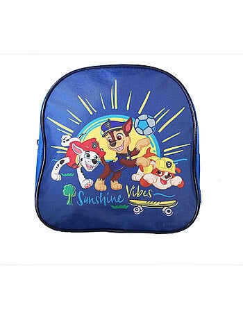 Borsa merenda scuola materna Paw Patrol blu 1 scomparto