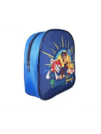 Borsa merenda scuola materna Paw Patrol blu 1 scomparto