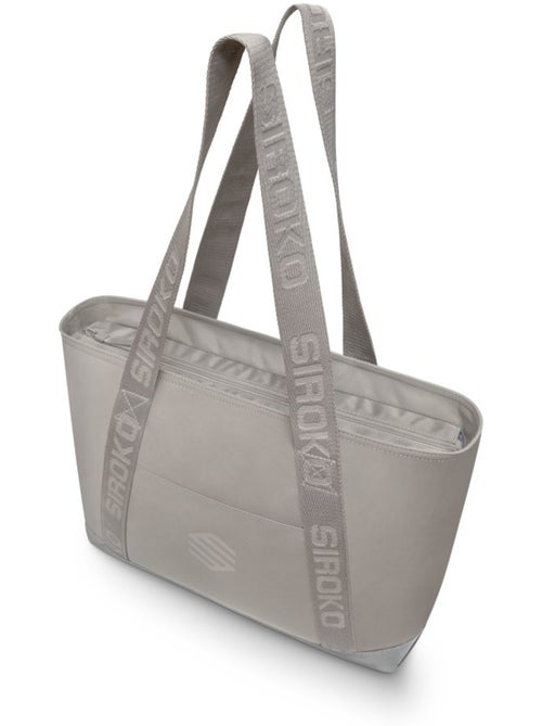 Borsa multiuso da palestra e da viaggio fitness uomo e donna bootcamp light gray - Kiabi