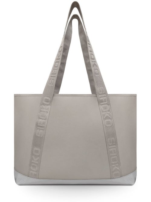 Borsa multiuso da palestra e da viaggio fitness uomo e donna bootcamp light gray - Kiabi