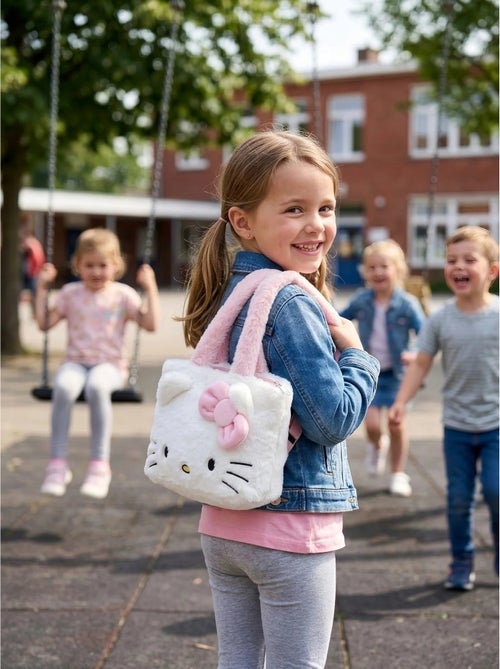 Borsa peluche bambina hello kitty sanrio - Kiabi