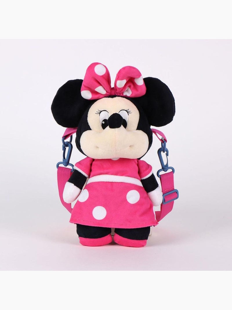 Borsa peluche Minnie Mouse 30 cm Rosa - Kiabi