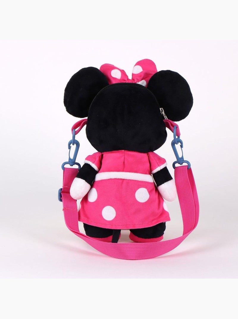 Borsa peluche Minnie Mouse 30 cm Rosa - Kiabi