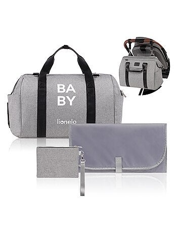 Borsa per pannolini LIONELO Ida Daily - Grande capacità - Tracolla - Materiali di alta qualità
