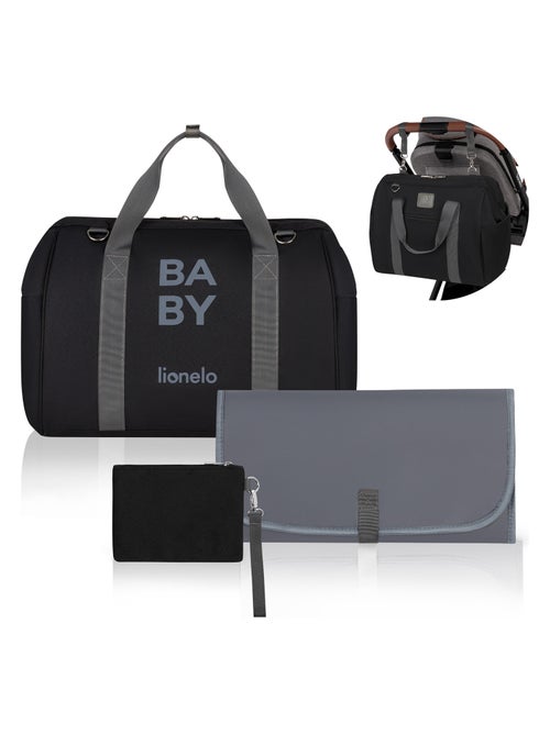 Borsa per pannolini LIONELO Ida Daily - Grande capacità - Tracolla - Materiali di alta qualità - Kiabi Borsa per pannolini LIONELO Ida Daily - Grande capacità - Tracolla - Materiali di alta qualità - Kiabi