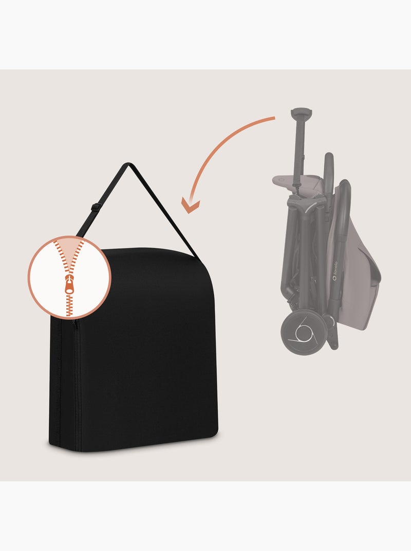 Borsa per passeggino LIONELO - Per passeggino Sia - Con cerniera Nero - Kiabi
