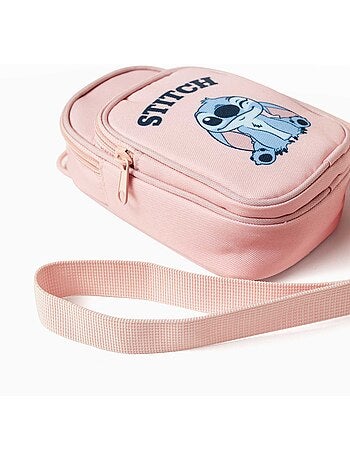 Borsa per telefono con stampa Stitch e tracolla regolabile
