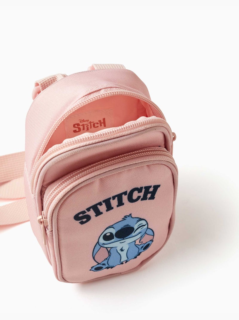 Borsa per telefono con stampa Stitch e tracolla regolabile Rosa - Kiabi