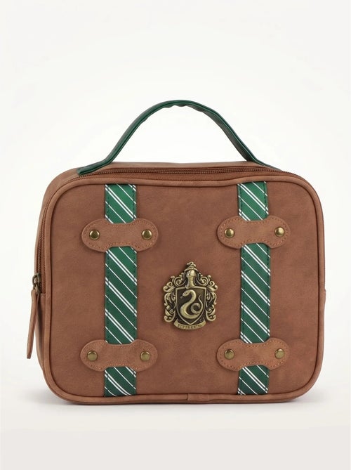 Borsa porta pranzo effetto baule vintage termica serpentard harry potter - Kiabi Borsa porta pranzo effetto baule vintage termica serpentard harry potter - Kiabi
