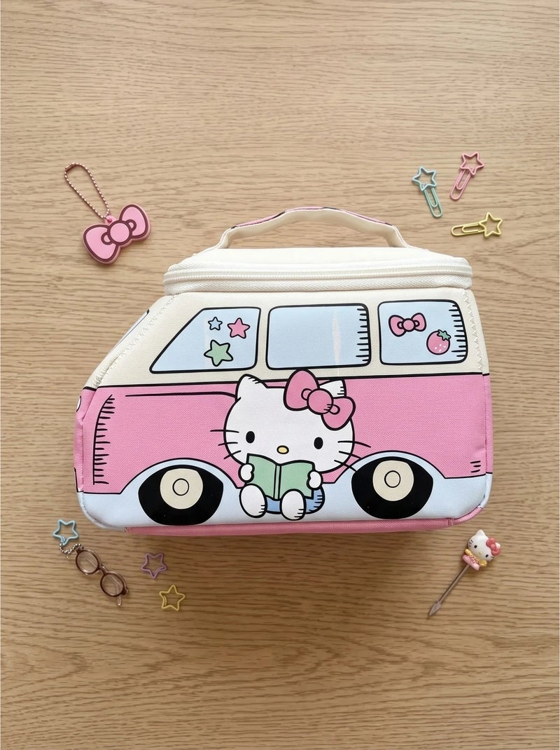 Borsa porta pranzo isotermica combi vintage hello kitty sanrio Rosa - Kiabi