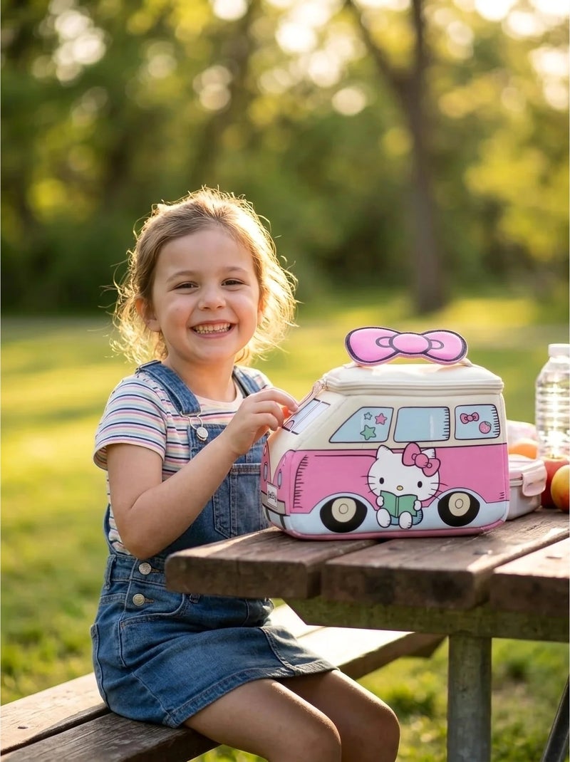 Borsa porta pranzo isotermica combi vintage hello kitty sanrio Rosa - Kiabi