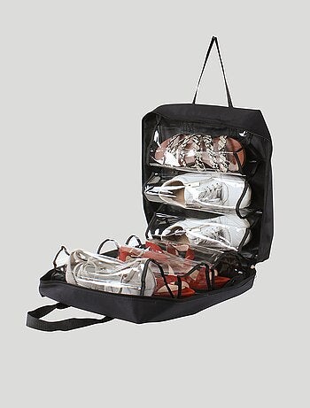 Borsa portascarpe nera