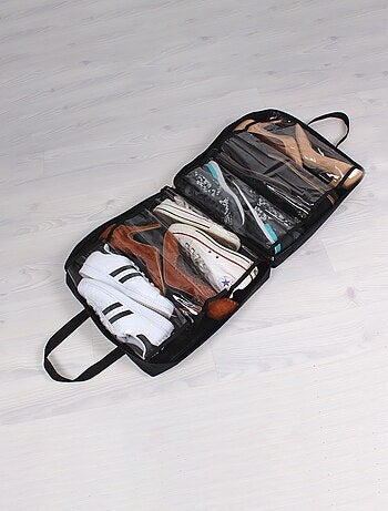 Borsa portascarpe nera