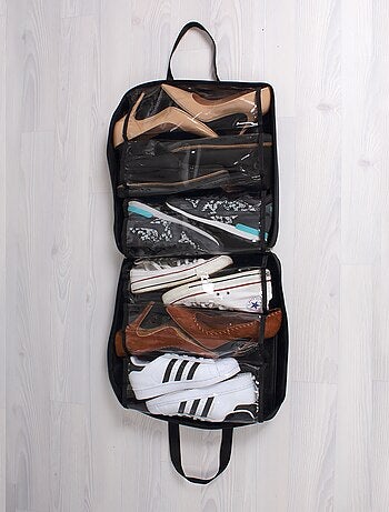 Borsa portascarpe nera