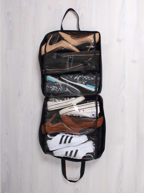 Borsa portascarpe nera - Kiabi