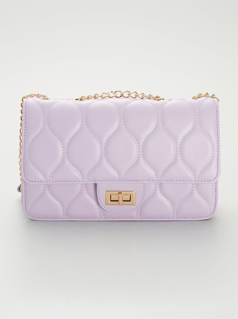 Borsa quilted a tracolla VIOLA - Kiabi