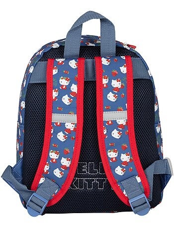 Borsa scuola materna HELLO KITTY Baby Strawberry blu rosso