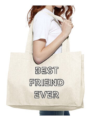 Borsa shopper grande BEST FRIEND EVER