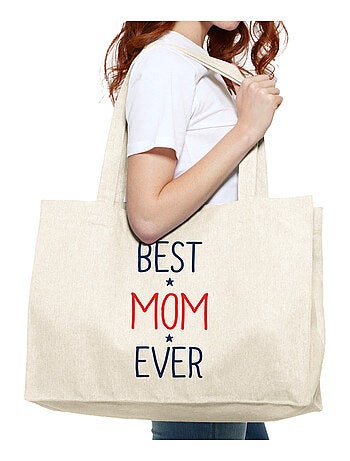 Borsa shopper grande BEST MOM EVER