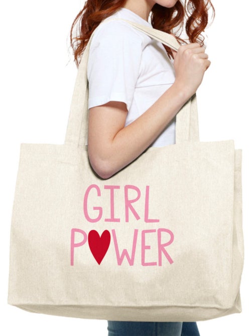 Borsa shopper grande girl power mpt- natale - Kiabi Borsa shopper grande girl power mpt- natale - Kiabi