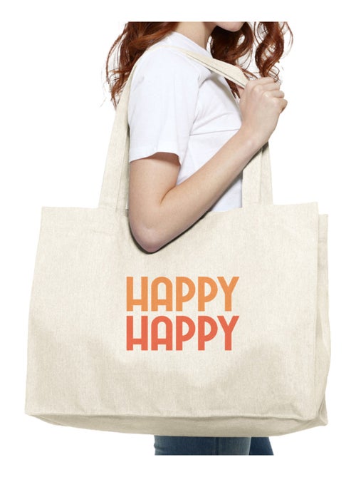 Borsa shopper grande HAPPY MPT - Kiabi
