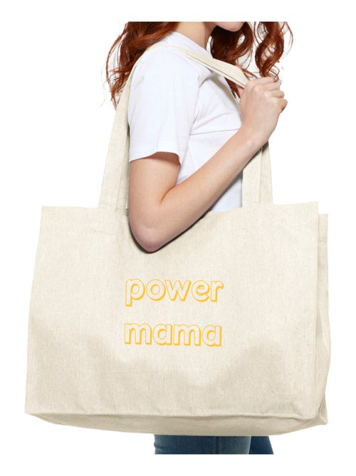 Borsa shopper grande POWER MAMA - Kiabi
