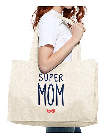 Borsa shopper grande SUPER MOM 2 WAF