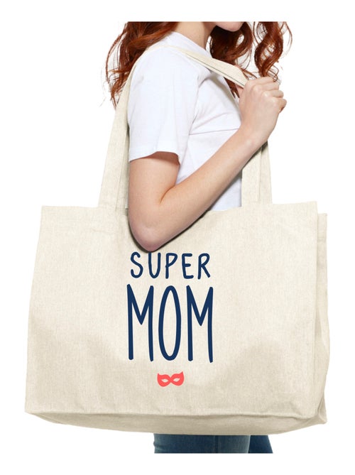 Borsa shopper grande SUPER MOM 2 WAF - Kiabi