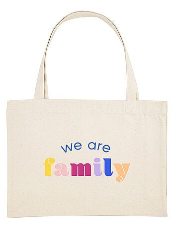 Borsa shopper grande WE ARE FAMILY