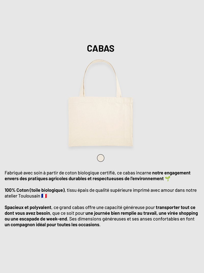 Borsa shopper grande WEEKEND Beige - Kiabi