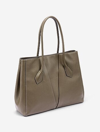 Borsa shopper in similpelle
