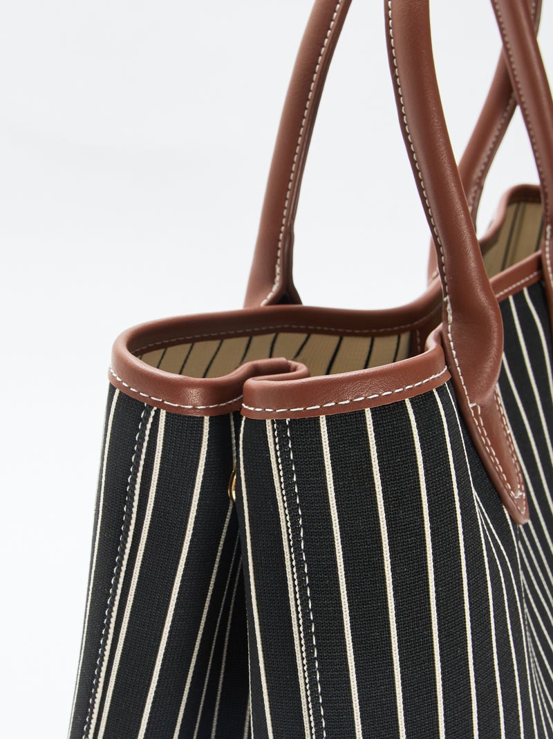 Borsa shopper in tessuto Nero - Kiabi