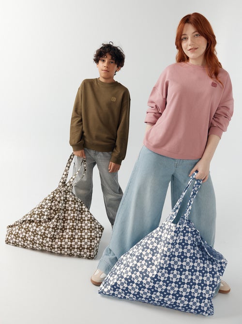 Borsa shopping tipo tote-bag formato XXL - Kiabi - Kiabi Borsa shopping tipo tote-bag formato XXL - Kiabi - Kiabi