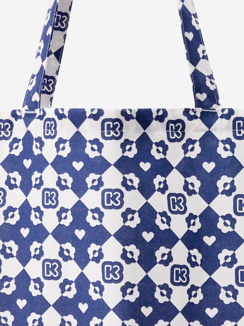 Borsa shopping tipo tote-bag formato XXL - Kiabi Blu - Kiabi