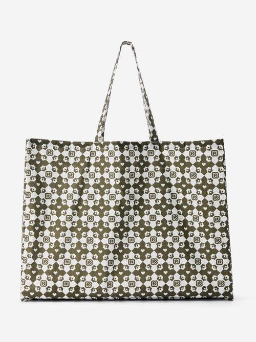 Borsa shopping tipo tote bag formato XXL - Kiabi Borsa shopping tipo tote bag formato XXL - Kiabi
