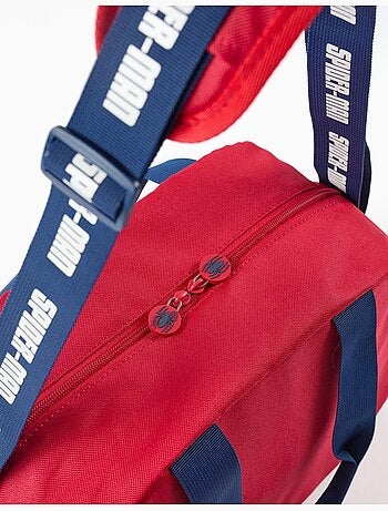Borsa sportiva con stampa spider-man