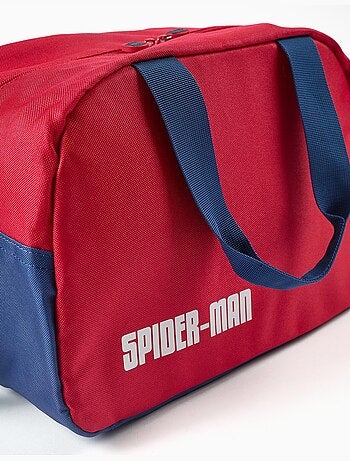 Borsa sportiva con stampa spider-man